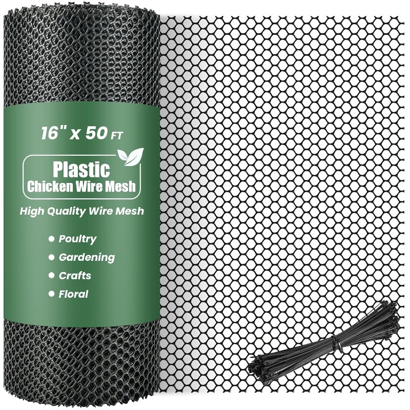 Smart Garden Fence - Plastic Wire Mesh Fence Roll -