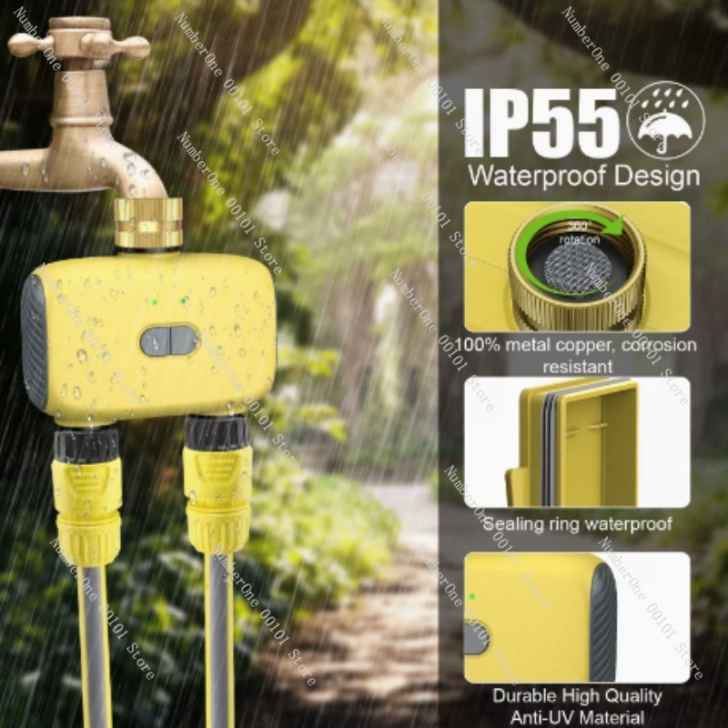 Dual Outlet Smart APP Irrigati - Smart Garden Model ulasan dan harga