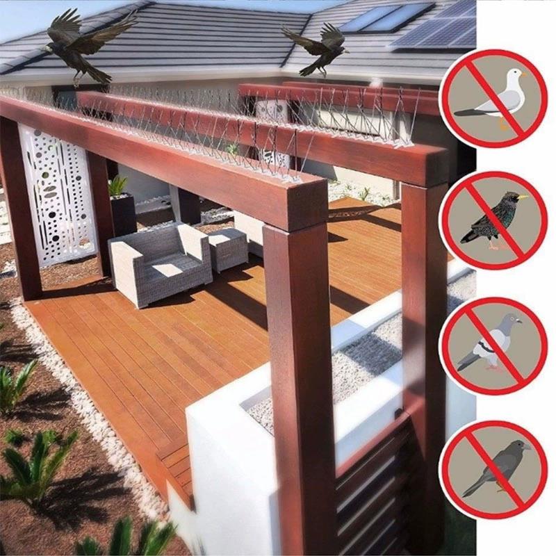 Stainless Steel Pigeon Spikes  - Smart Garden Fence ulasan dan harga