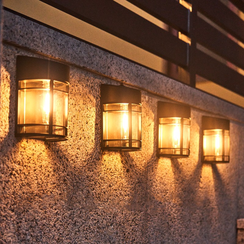 LED Solar Garden Light Outdoor - Smart Garden Fence ulasan dan harga