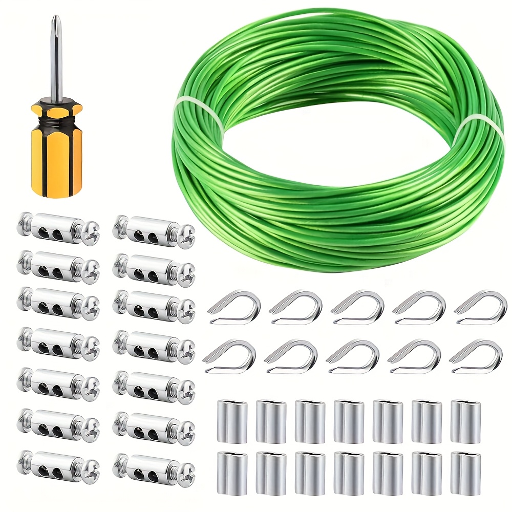 1/8 Inch (3mm Diameter) Green  - Smart Garden Fence ulasan dan harga