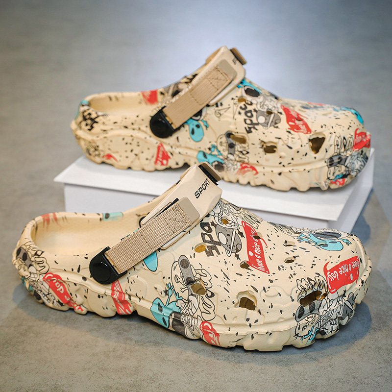 Men Camouflage Clogs Big Size  - Smart Garden Storage ulasan dan harga