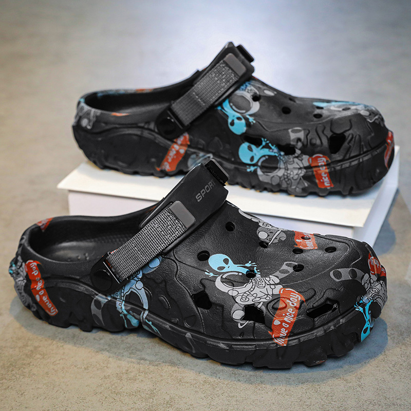 Men Camouflage Clogs Big Size  - Smart Garden Storage ulasan dan harga