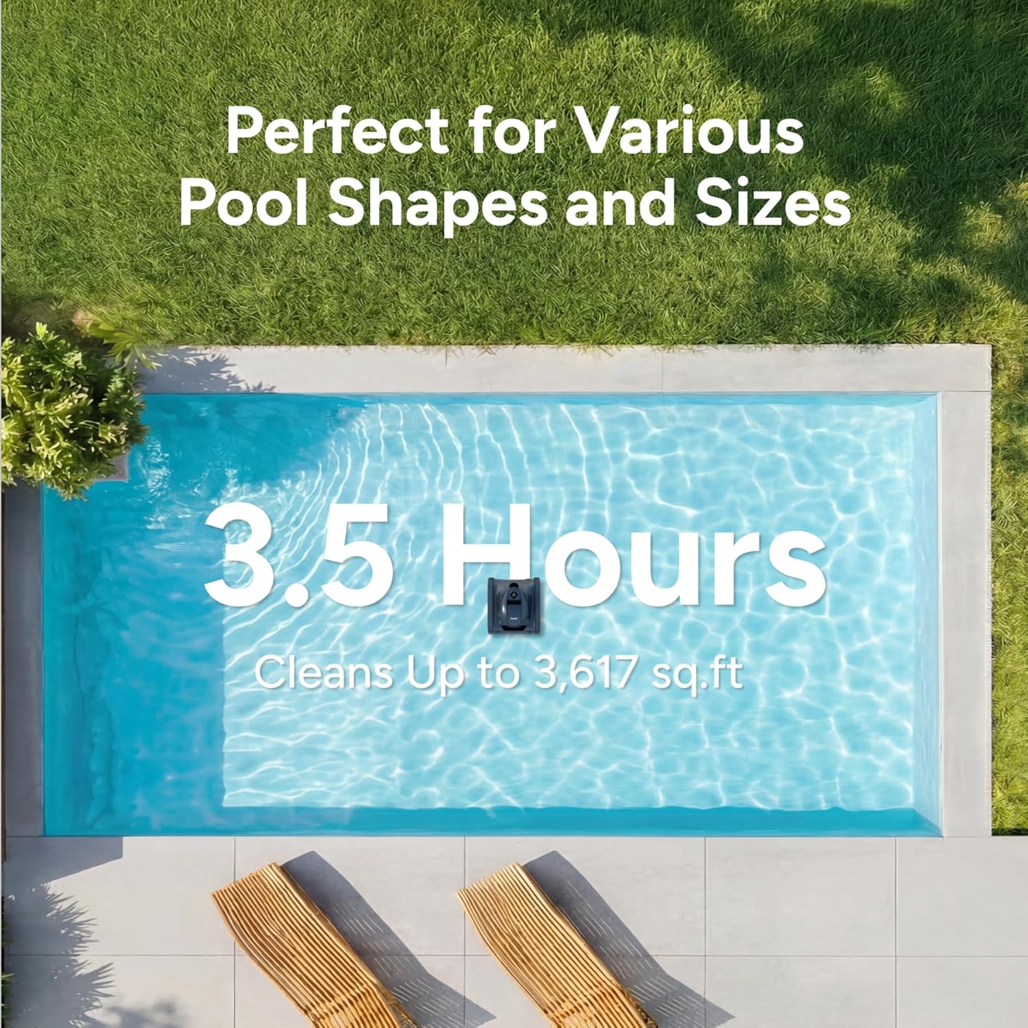 Robotic Pool Cleaner KN Series - Smart Gardening ulasan dan harga