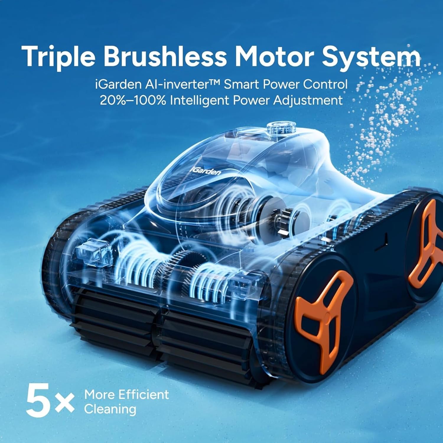 Robotic Pool Cleaner KN Series - Smart Gardening ulasan dan harga