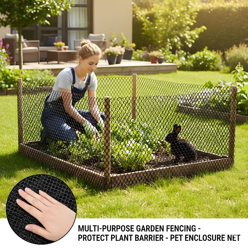 Plastic Wire Mesh 1mx1m/0.4mx3 - Smart Garden Fence ulasan dan harga