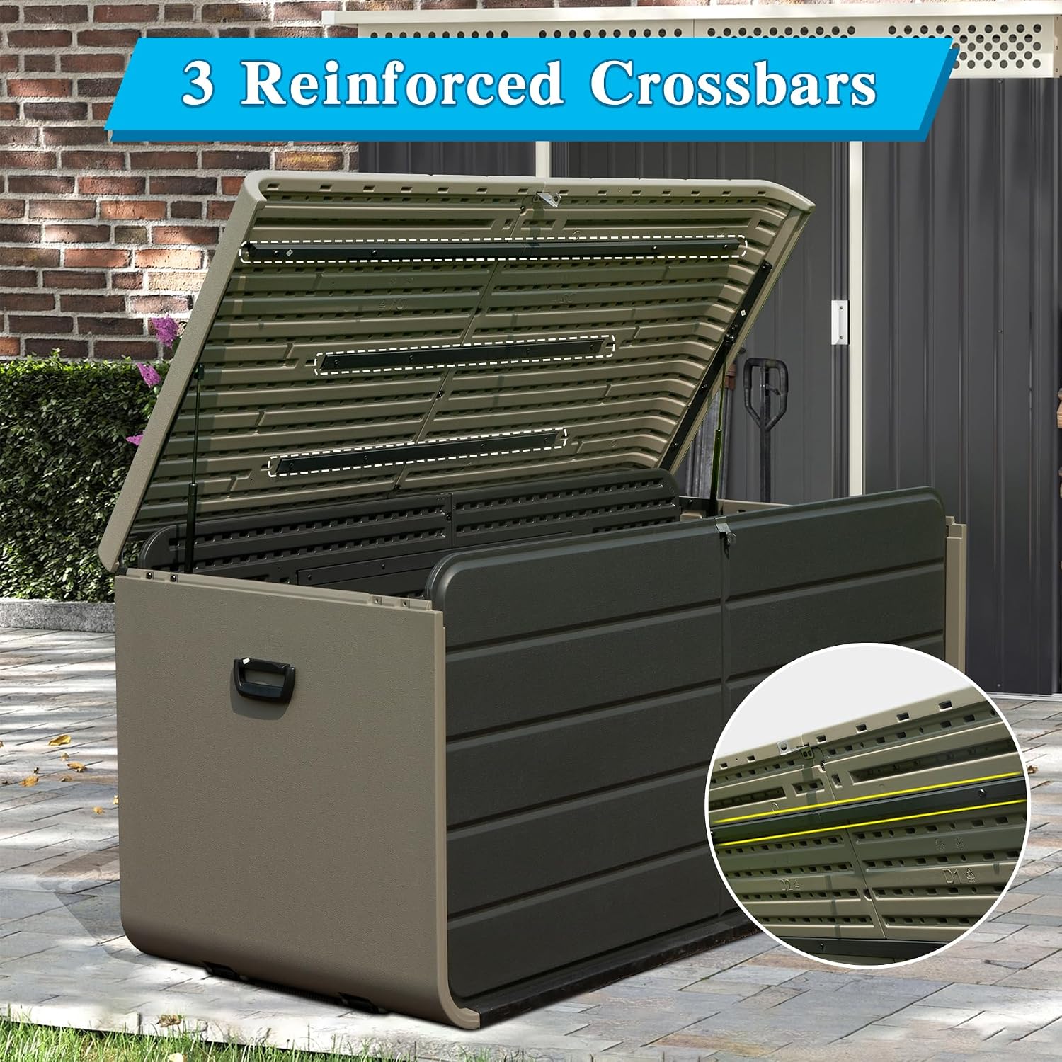 Indoor Outdoor Storage Box 200 - Smart Garden Storage ulasan dan harga