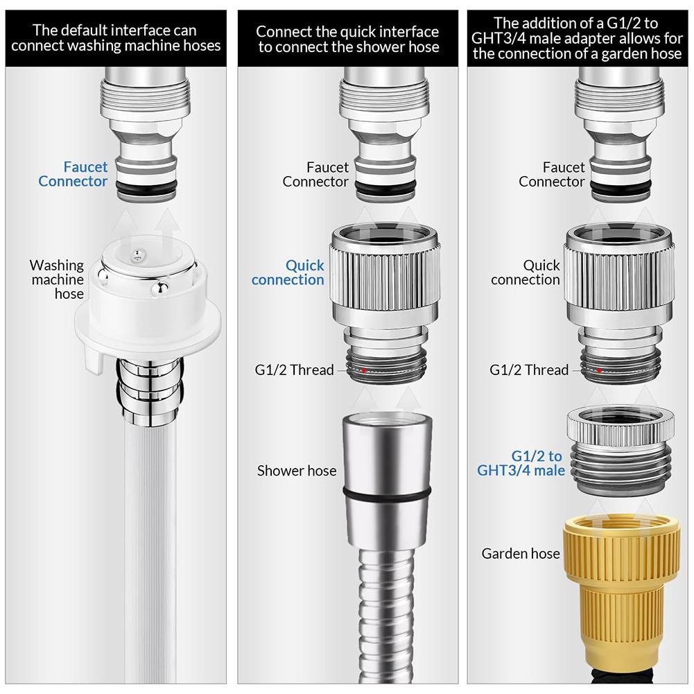 Faucet Adapter Set for Garden  - Smart Garden Kitchen ulasan dan harga