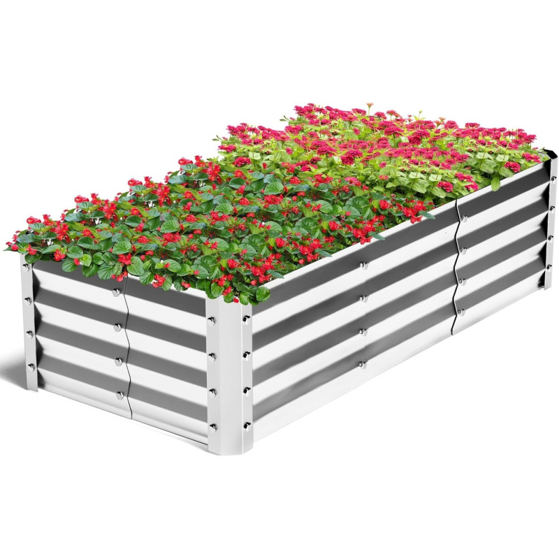 Large Bottomless Galvanized Ga - Smart Garden Storage ulasan dan harga