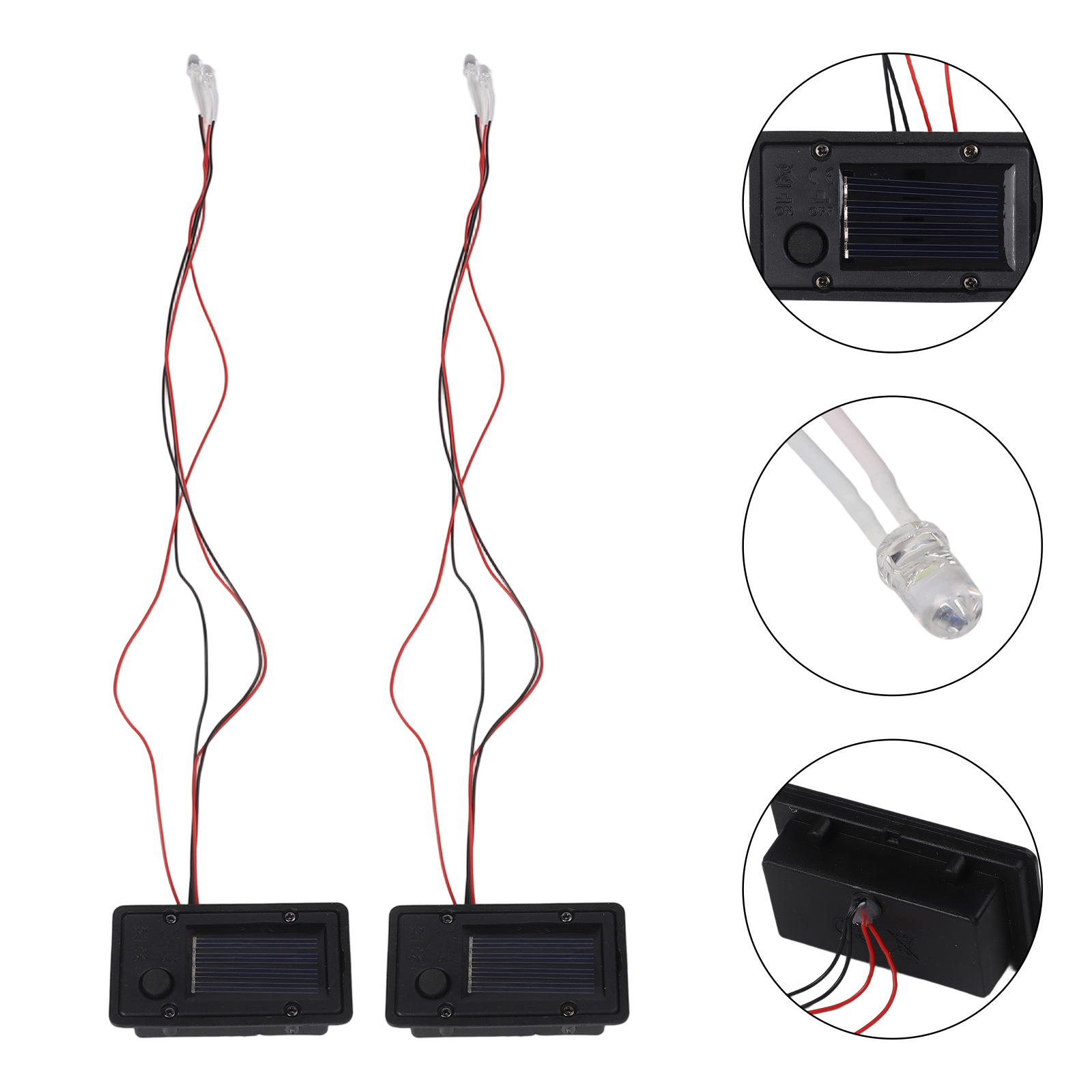 2pcs Solar Light Boxes Replace - Smart Garden Storage ulasan dan harga