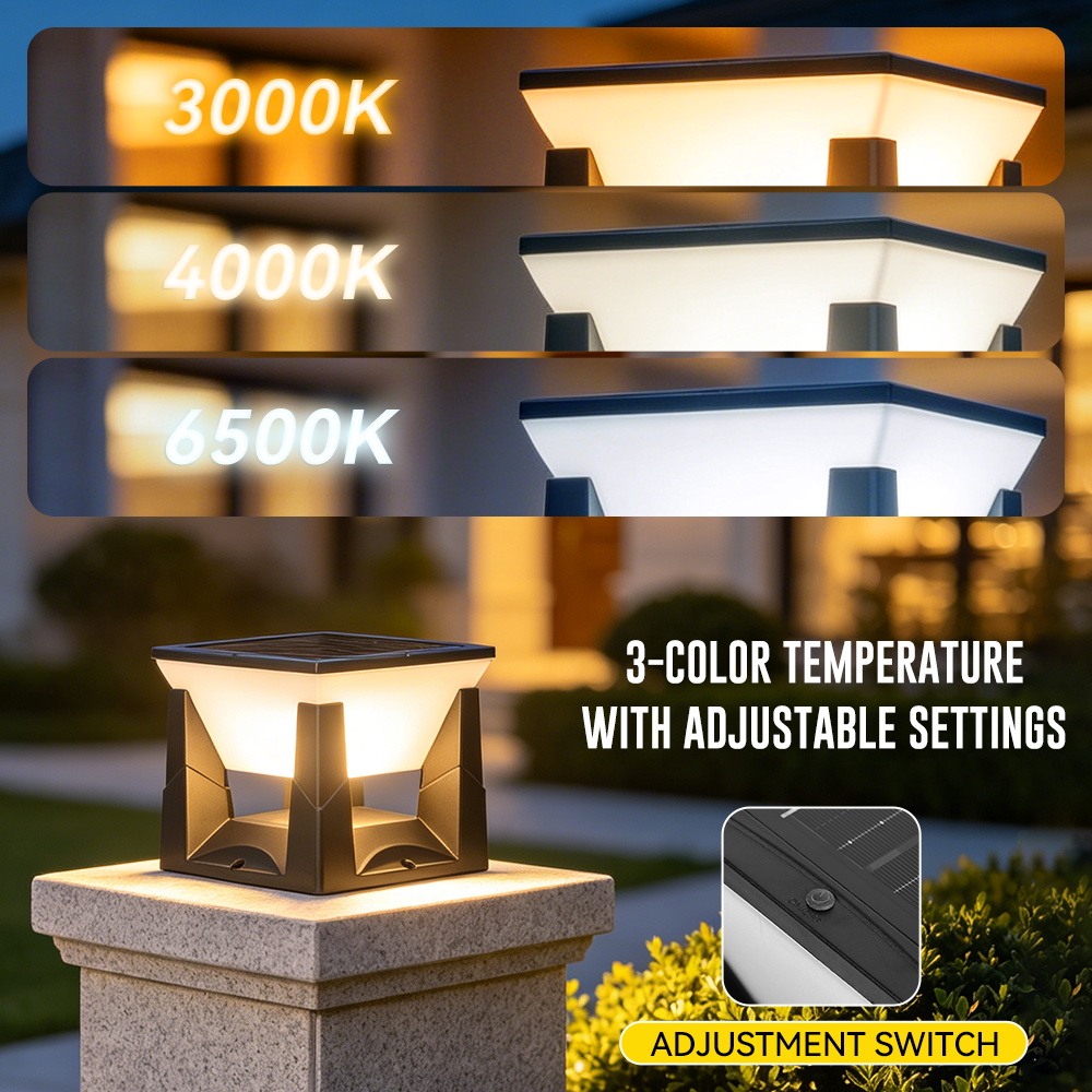 IP65 LED Solar Post Light Outd - Smart Garden Fence ulasan dan harga