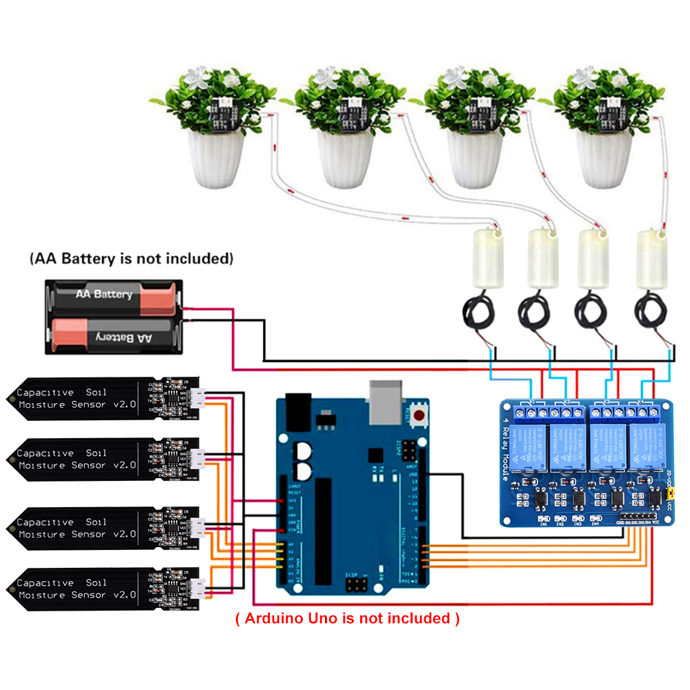 DIY Smart Irrigation System Au - Smart Garden With Arduino ulasan dan harga