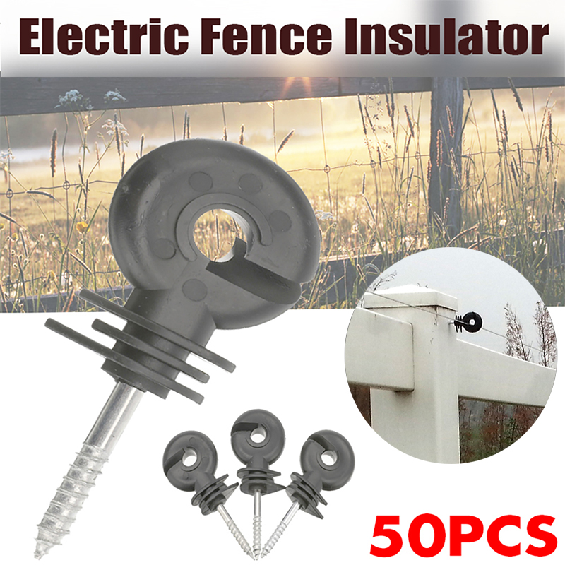 50Pcs Electric Fence Insulator - Smart Garden Fence ulasan dan harga