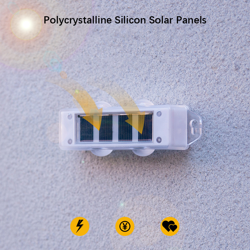Pop 4Pcs Solar Wall Lights Wit - Smart Garden Fence ulasan dan harga